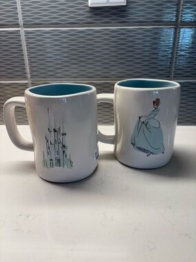 RAE DUNN Disney Princess Cinderella Mug Set